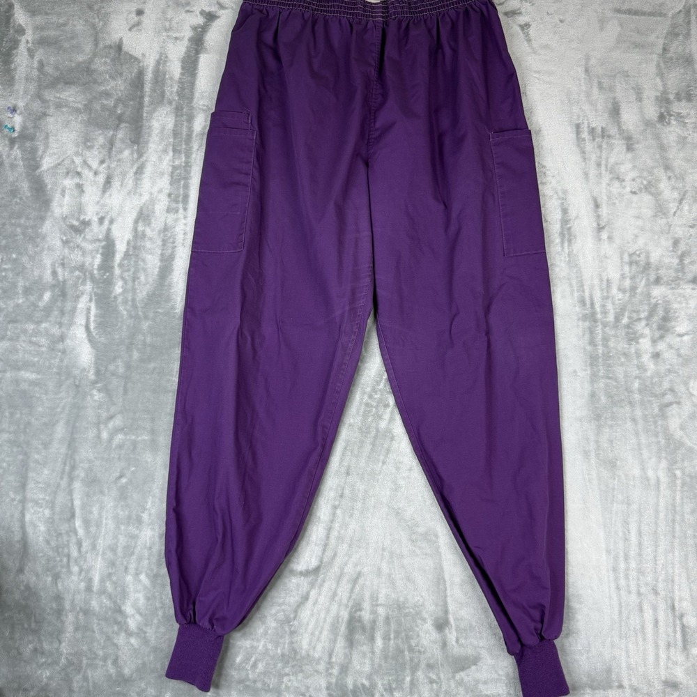 Hospitex Purple Scrubs Pants XL Pockets